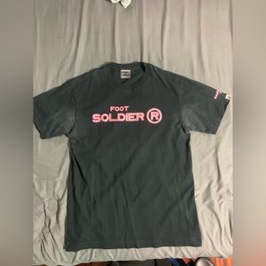 BAPE Foot Soldier Felicitee Bathing Ape Authorized Tee Shirt Size Large Men 🦍